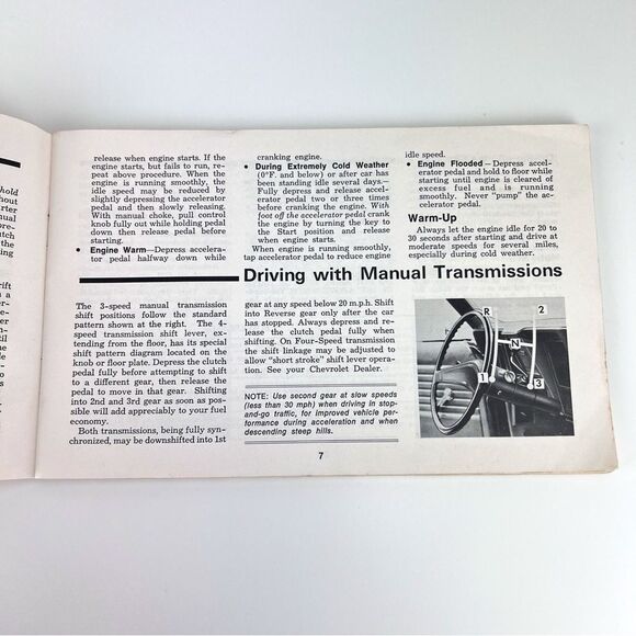 1969 Chevrolet Camaro Chevelle Nova Owner's Manual 3rd Edition - Picture 5 of 8